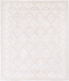 Hand Knotted Serenity Wool Rug 8' 2" X 9' 9" 8' 2" X 9' 9" (249 X 297) / Brown / Ivory
