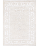 Hand Knotted Serenity Wool Rug 5' 5" X 7' 9" 5' 5" X 7' 9" (165 X 236) / Brown / Ivory
