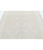 Hand Knotted Serenity Wool Rug 6' 1" X 9' 0" 6' 1" X 9' 0" (185 X 274) / Brown / Ivory
