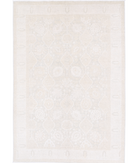 Hand Knotted Serenity Wool Rug 6' 1" X 9' 0" 6' 1" X 9' 0" (185 X 274) / Brown / Ivory