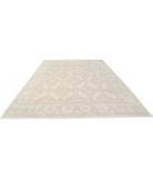 Hand Knotted Serenity Wool Rug 9' 10" X 13' 4" 9' 10" X 13' 4" (300 X 406) / Brown / Ivory