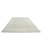 Hand Knotted Serenity Wool Rug 8' 9" X 11' 4" 8' 9" X 11' 4" (267 X 345) / Brown / Ivory