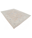 Hand Knotted Serenity Wool Rug 8' 9" X 11' 8" 8' 9" X 11' 8" (267 X 356) / Brown / Ivory