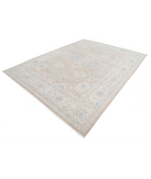 Hand Knotted Serenity Wool Rug 8' 9" X 11' 8" 8' 9" X 11' 8" (267 X 356) / Brown / Ivory