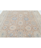 Hand Knotted Serenity Wool Rug 8' 9" X 11' 8" 8' 9" X 11' 8" (267 X 356) / Brown / Ivory