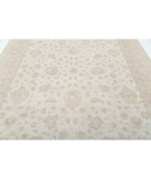 Hand Knotted Serenity Wool Rug 8' 7" X 11' 9" 8' 7" X 11' 9" (262 X 358) / Ivory / Brown