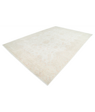 Hand Knotted Serenity Wool Rug 9' 9" X 14' 2" 9' 9" X 14' 2" (297 X 432) / Ivory / Grey