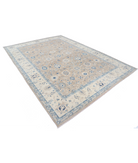 Hand Knotted Serenity Wool Rug 8' 3" X 11' 4" 8' 3" X 11' 4" (251 X 345) / Brown / Ivory