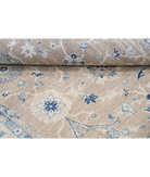 Hand Knotted Serenity Wool Rug 8' 3" X 11' 4" 8' 3" X 11' 4" (251 X 345) / Brown / Ivory