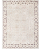 Hand Knotted Serenity Wool Rug 10' 2" X 13' 10" 10' 2" X 13' 10" (310 X 422) / Beige / Brown