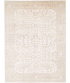 Hand Knotted Serenity Wool Rug 9' 1" X 11' 11" 9' 1" X 11' 11" (277 X 363) / Beige / Pink