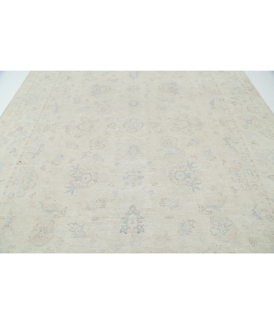 Hand Knotted Serenity Wool Rug 8' 11" X 11' 4" 8' 11" X 11' 4" (272 X 345) / Ivory / Ivory