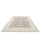 Hand Knotted Serenity Wool Rug 9' 0" X 11' 9" 9' 0" X 11' 9" (274 X 358) / Brown / Ivory