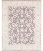 Hand Knotted Serenity Wool Rug 9' 0" X 11' 9" 9' 0" X 11' 9" (274 X 358) / Brown / Ivory