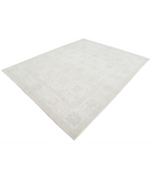 Hand Knotted Serenity Wool Rug 7' 9" X 9' 8" 7' 9" X 9' 8" (236 X 295) / Ivory / Ivory