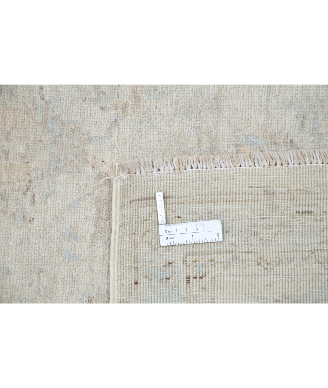 Hand Knotted Serenity Wool Rug 7' 9" X 9' 8" 7' 9" X 9' 8" (236 X 295) / Ivory / Ivory