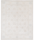 Hand Knotted Serenity Wool Rug 7' 9" X 9' 8" 7' 9" X 9' 8" (236 X 295) / Ivory / Ivory