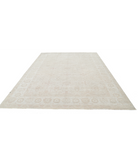 Hand Knotted Serenity Wool Rug 8' 7" X 11' 8" 8' 7" X 11' 8" (262 X 356) / Brown / Ivory