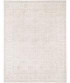 Hand Knotted Serenity Wool Rug 8' 7" X 11' 8" 8' 7" X 11' 8" (262 X 356) / Brown / Ivory