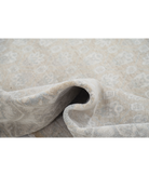 Hand Knotted Serenity Wool Rug 8' 10" X 12' 2" 8' 10" X 12' 2" (269 X 371) / Grey / Ivory