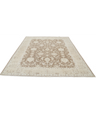 Hand Knotted Serenity Wool Rug 7' 8" X 9' 6" 7' 8" X 9' 6" (234 X 290) / Brown / Brown