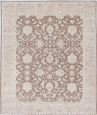 Hand Knotted Serenity Wool Rug 7' 8" X 9' 6" 7' 8" X 9' 6" (234 X 290) / Brown / Brown