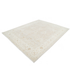 Hand Knotted Serenity Wool Rug 8' 0" X 9' 11" 8' 0" X 9' 11" (244 X 302) / Brown / Ivory