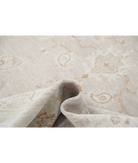 Hand Knotted Serenity Wool Rug 8' 0" X 9' 11" 8' 0" X 9' 11" (244 X 302) / Brown / Ivory