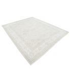Hand Knotted Serenity Wool Rug 8' 2" X 9' 7" 8' 2" X 9' 7" (249 X 292) / Brown / Ivory