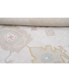 Hand Knotted Serenity Wool Rug 7' 10" X 9' 6" 7' 10" X 9' 6" (239 X 290) / Ivory / Grey
