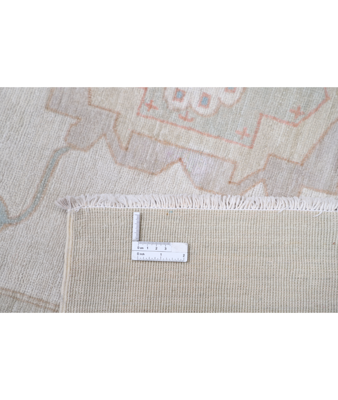 Hand Knotted Serenity Wool Rug 7' 10" X 9' 6" 7' 10" X 9' 6" (239 X 290) / Ivory / Grey