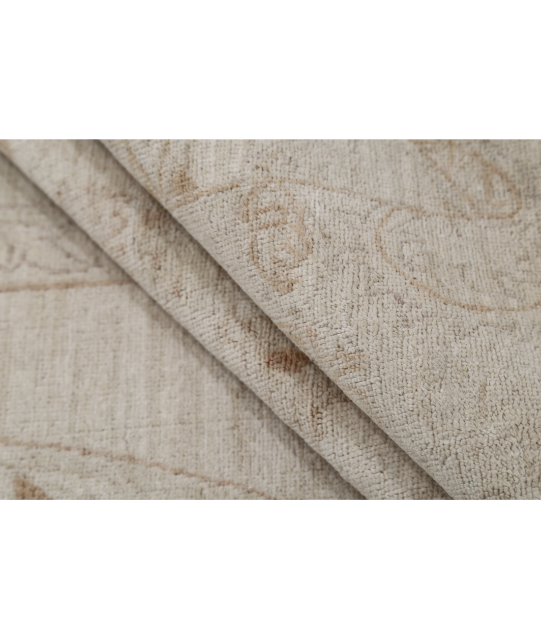 Hand Knotted Serenity Wool Rug 8' 10" X 11' 4" 8' 10" X 11' 4" (269 X 345) / Ivory / Ivory