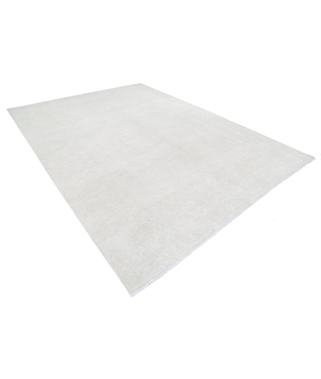 Hand Knotted Serenity Wool Rug 8' 9" X 11' 9" 8' 9" X 11' 9" (267 X 358) / Ivory / Ivory