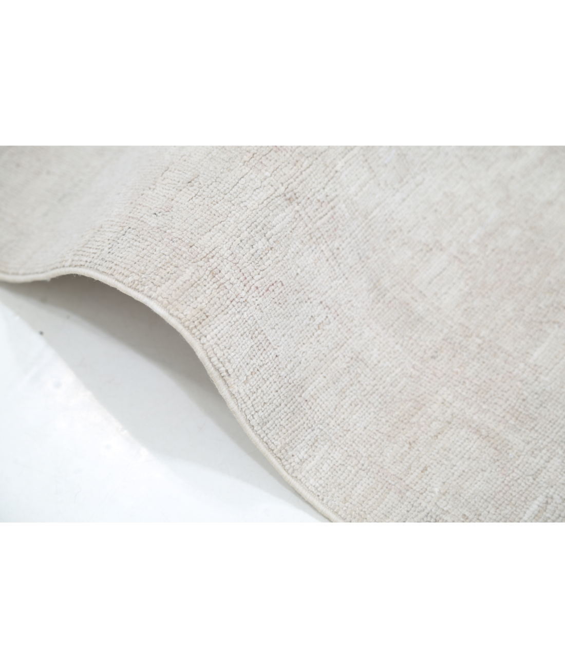 Hand Knotted Serenity Wool Rug 8' 9" X 11' 9" 8' 9" X 11' 9" (267 X 358) / Ivory / Ivory