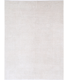 Hand Knotted Serenity Wool Rug 8' 9" X 11' 9" 8' 9" X 11' 9" (267 X 358) / Ivory / Ivory