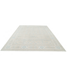 Hand Knotted Serenity Wool Rug 9' 1" X 11' 5" 9' 1" X 11' 5" (277 X 348) / Brown / Ivory