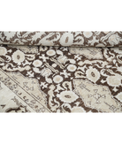 Hand Knotted Serenity Wool Rug 7' 10" X 9' 11" 7' 10" X 9' 11" (239 X 302) / Brown / Ivory