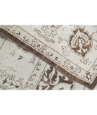 Hand Knotted Serenity Wool Rug 7' 10" X 9' 11" 7' 10" X 9' 11" (239 X 302) / Brown / Ivory