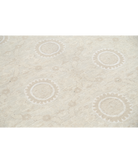 Hand Knotted Serenity Wool Rug 6' 6" X 9' 11" 6' 6" X 9' 11" (198 X 302) / Brown / Ivory