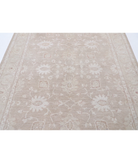Hand Knotted Serenity Wool Rug 6' 0" X 8' 4" 6' 0" X 8' 4" (183 X 254) / Ivory / Brown