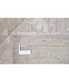 Hand Knotted Serenity Wool Rug 6' 0" X 8' 4" 6' 0" X 8' 4" (183 X 254) / Ivory / Brown