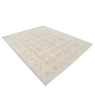 Hand Knotted Serenity Wool Rug 8' 2" X 10' 2" 8' 2" X 10' 2" (249 X 310) / Brown / Green