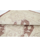 Hand Knotted Serenity Wool Rug 3' 2" X 5' 1" 3' 2" X 5' 1" (97 X 155) / Brown / Ivory