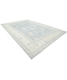 Hand Knotted Serenity Wool Rug 11' 11" X 17' 7" 11' 11" X 17' 7" (363 X 536) / Grey / Ivory