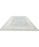 Hand Knotted Serenity Wool Rug 11' 11" X 17' 7" 11' 11" X 17' 7" (363 X 536) / Grey / Ivory
