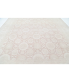 Hand Knotted Serenity Wool Rug 11' 8" X 13' 4" 11' 8" X 13' 4" (356 X 406) / Brown / Ivory