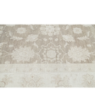 Hand Knotted Serenity Wool Rug 11' 4" X 15' 5" 11' 4" X 15' 5" (345 X 470) / Brown / Ivory