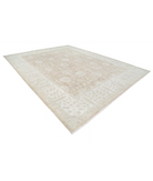 Hand Knotted Serenity Wool Rug 11' 8" X 15' 2" 11' 8" X 15' 2" (356 X 462) / Brown / Ivory