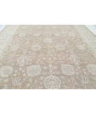 Hand Knotted Serenity Wool Rug 11' 8" X 15' 2" 11' 8" X 15' 2" (356 X 462) / Brown / Ivory