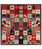 Hand Knotted Shaal Wool Rug 6' 8" X 6' 10" 6' 8" X 6' 10" (203 X 208) / Multi / Multi
